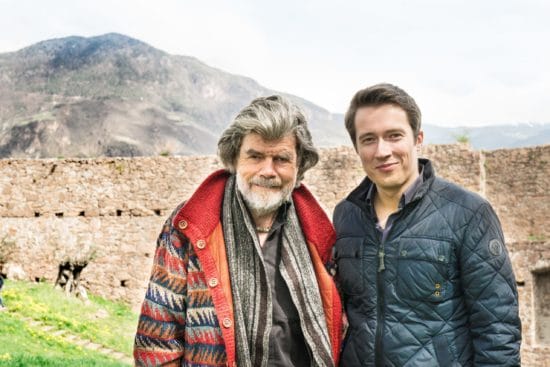 Erik Lorenz Foto mit Reinhold Messner