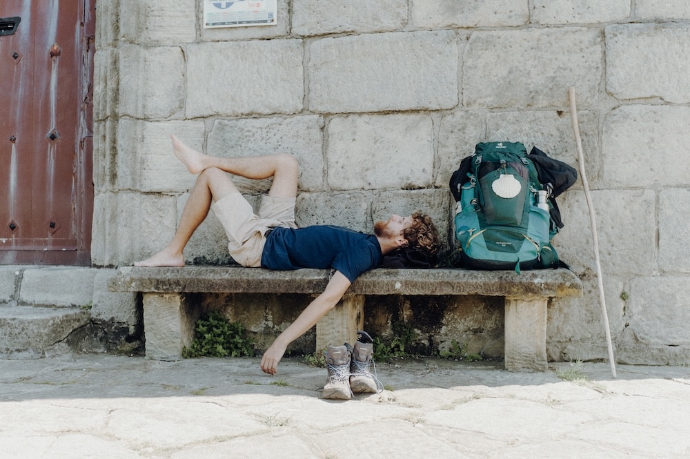 Johannes Thon Jakobsweg Siesta Johannes Thon Jakobsweg Siesta